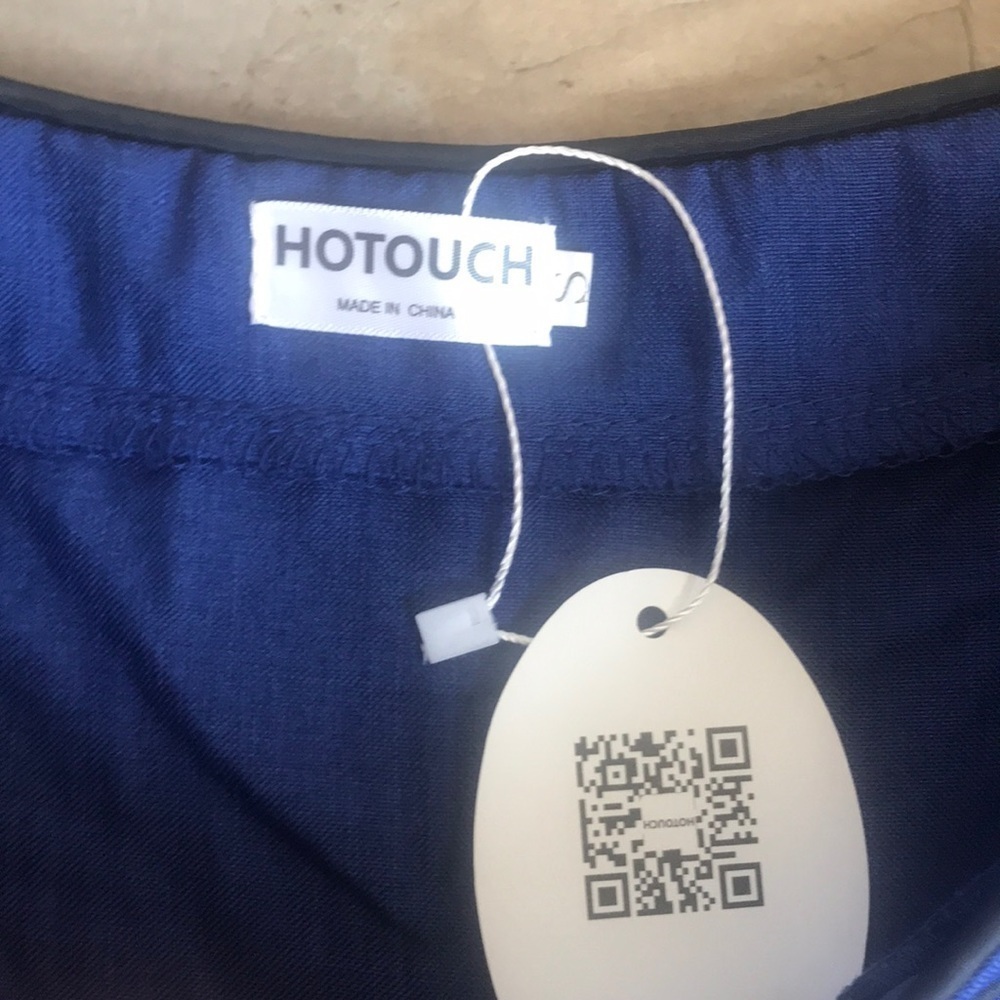 Hotouch Dress Royal Blue Sz S NWT - Picture 4 of 9